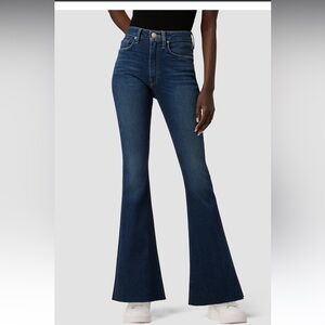 Hudson Holly High-Rise Flare Jeans - size 33